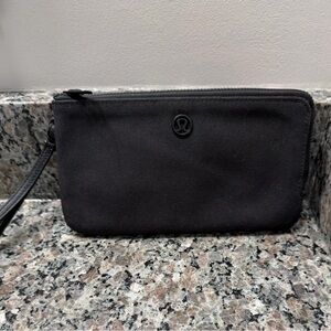 Lululemon Athletica Charcoal Wristlet